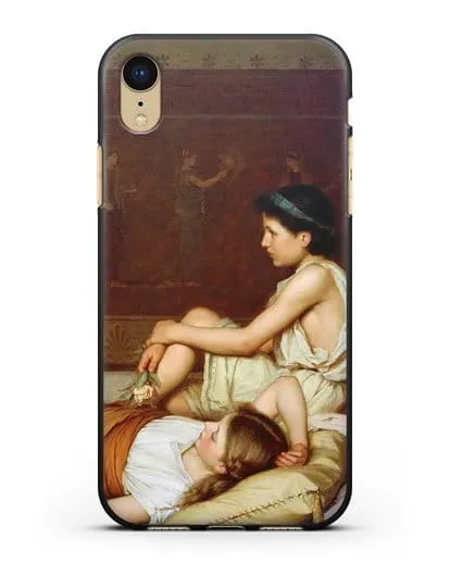 Чехол После танца (Уотерхаус Джон Уильям) силиконовый для iPhone XR