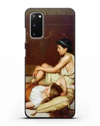 Чехол После танца (Уотерхаус Джон Уильям) силиконовый для Samsung Galaxy S20 [SM-G980F]