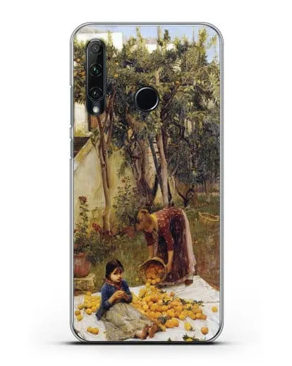 Чехол Сбор апельсинов (Уотерхаус Джон Уильям) силиконовый для Honor 20e