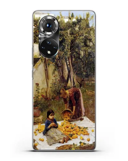 Чехол Сбор апельсинов (Уотерхаус Джон Уильям) силиконовый для Honor 50