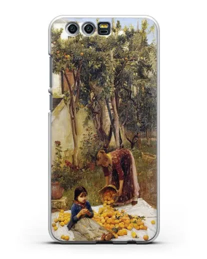 Чехол Сбор апельсинов (Уотерхаус Джон Уильям) силиконовый для Honor 9