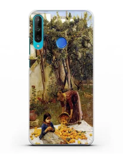 Чехол Сбор апельсинов (Уотерхаус Джон Уильям) силиконовый для Honor 9C