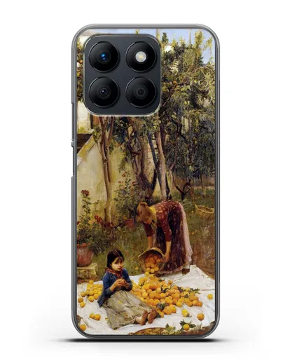 Чехол Сбор апельсинов (Уотерхаус Джон Уильям) силиконовый для Honor X8b
