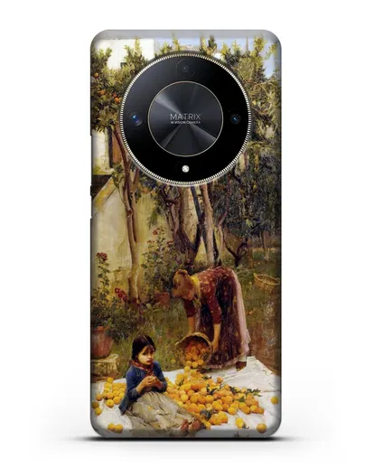 Чехол Сбор апельсинов (Уотерхаус Джон Уильям) силиконовый для Honor X9b