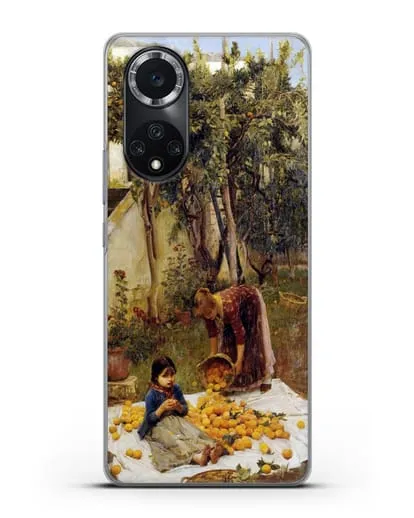 Чехол Сбор апельсинов (Уотерхаус Джон Уильям) силиконовый для Huawei Nova 9