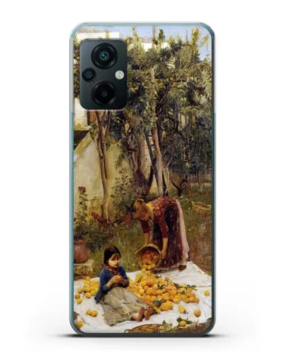 Чехол Сбор апельсинов (Уотерхаус Джон Уильям) силиконовый для Xiaomi Poco M5