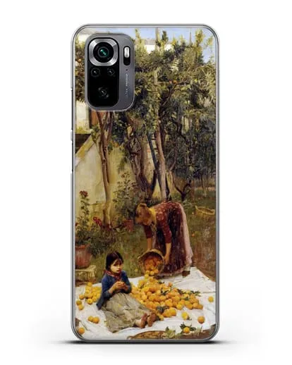 Чехол Сбор апельсинов (Уотерхаус Джон Уильям) силиконовый для Xiaomi Poco M5s