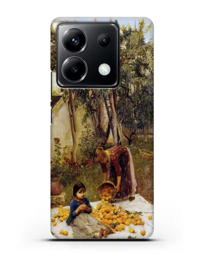 Чехол Сбор апельсинов (Уотерхаус Джон Уильям) силиконовый для Xiaomi Poco X6