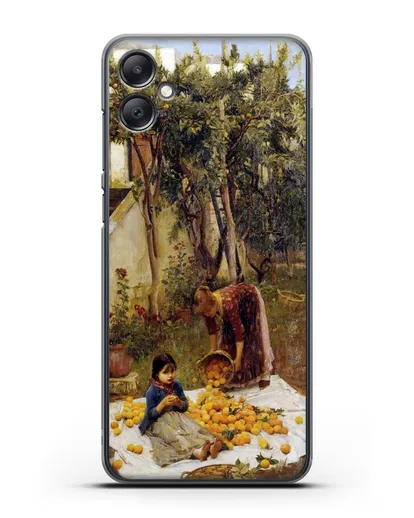 Чехол Сбор апельсинов (Уотерхаус Джон Уильям) силиконовый для Samsung Galaxy A05 [SM-A055]