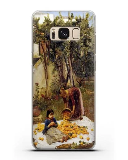 Чехол Сбор апельсинов (Уотерхаус Джон Уильям) силиконовый для Samsung Galaxy S8 [SM-950F]