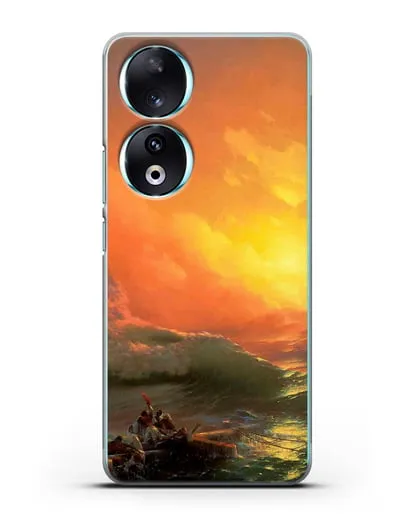 Чехол Девятый вал (Айвазовский Иван) силиконовый для Honor 90