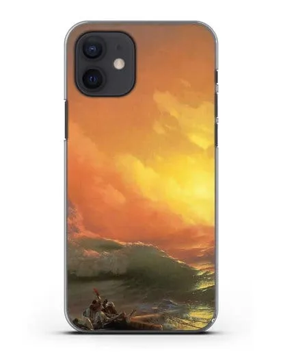 Чехол Девятый вал (Айвазовский Иван) силиконовый для iPhone 12