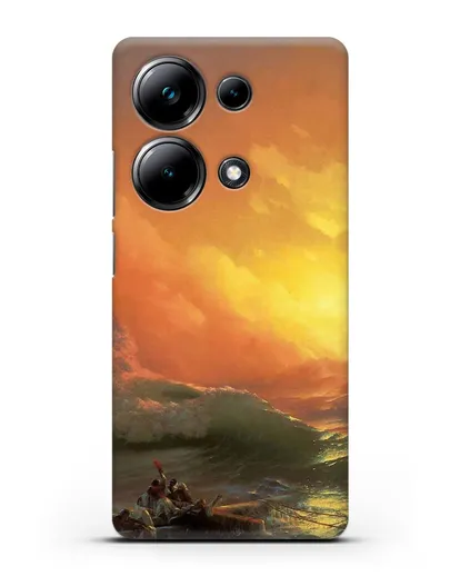 Чехол Девятый вал (Айвазовский Иван) силиконовый для Xiaomi Poco M6 Pro
