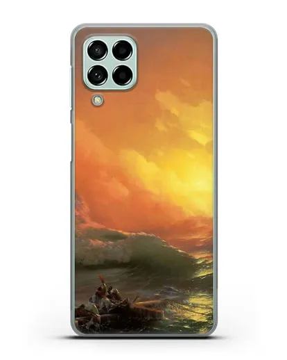 Чехол Девятый вал (Айвазовский Иван) силиконовый для Samsung Galaxy M53 [SM-M536]