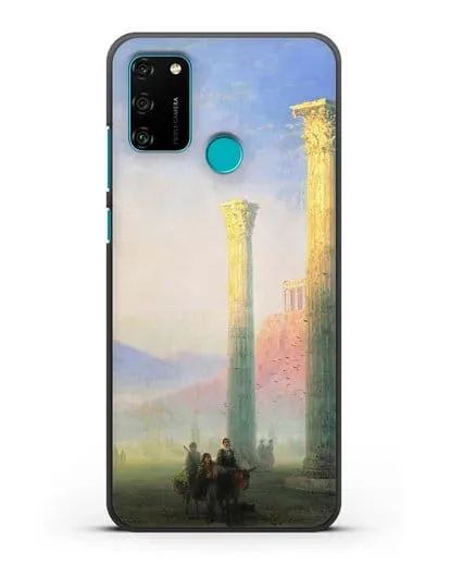 Чехол Афинский Акрополь (Айвазовский Иван) силиконовый для Honor 9A