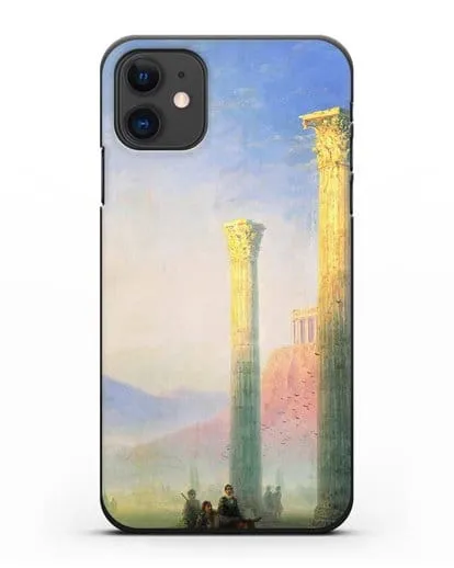 Чехол Афинский Акрополь (Айвазовский Иван) силиконовый для iPhone 11