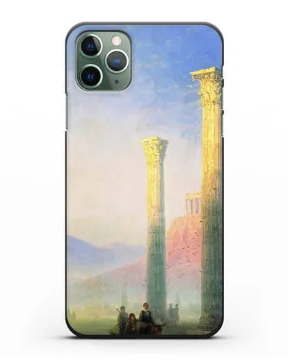 Чехол Афинский Акрополь (Айвазовский Иван) силиконовый для iPhone 11 Pro Max