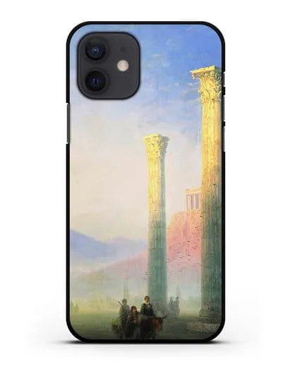 Чехол Афинский Акрополь (Айвазовский Иван) силиконовый для iPhone 12