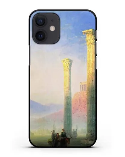 Чехол Афинский Акрополь (Айвазовский Иван) силиконовый для iPhone 12 mini