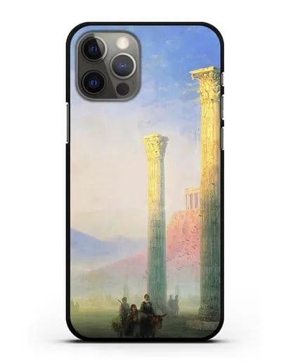 Чехол Афинский Акрополь (Айвазовский Иван) силиконовый для iPhone 12 Pro