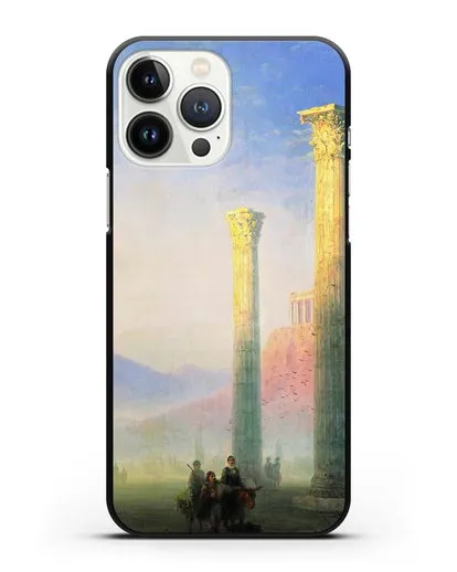 Чехол Афинский Акрополь (Айвазовский Иван) силиконовый для iPhone 13 Pro Max