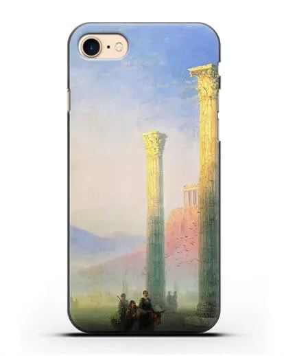 Чехол Афинский Акрополь (Айвазовский Иван) силиконовый для iPhone 8