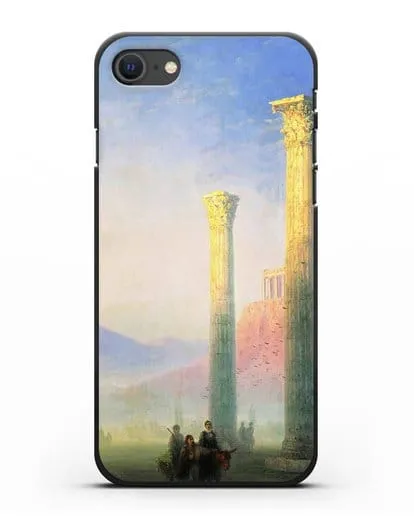 Чехол Афинский Акрополь (Айвазовский Иван) силиконовый для iPhone SE 2020