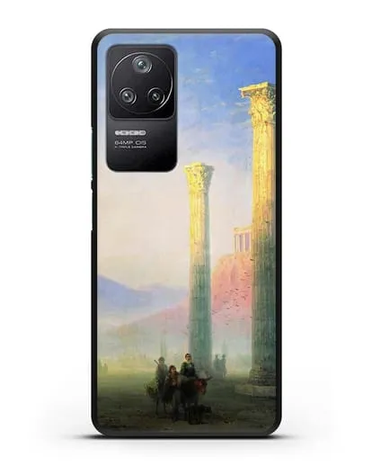 Чехол Афинский Акрополь (Айвазовский Иван) силиконовый для Xiaomi Poco F4