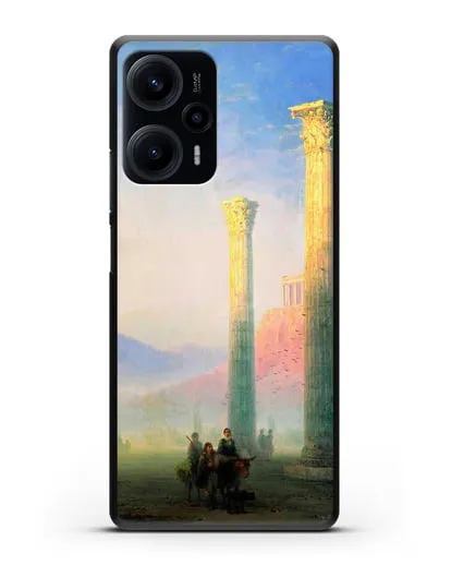 Чехол Афинский Акрополь (Айвазовский Иван) силиконовый для Xiaomi Poco F5