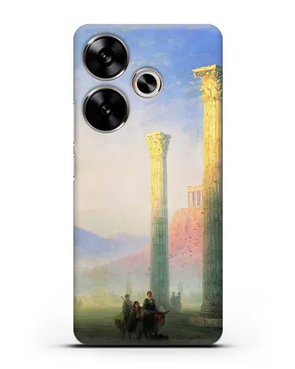 Чехол Афинский Акрополь (Айвазовский Иван) силиконовый для Xiaomi Poco F6