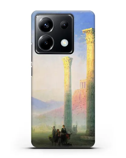 Чехол Афинский Акрополь (Айвазовский Иван) силиконовый для Xiaomi Poco X6
