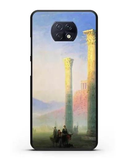 Чехол Афинский Акрополь (Айвазовский Иван) силиконовый для Xiaomi Redmi Note 9T