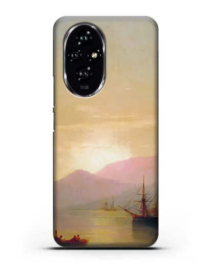 Чехол Суда на рейде (Айвазовский Иван) силиконовый для Honor 200