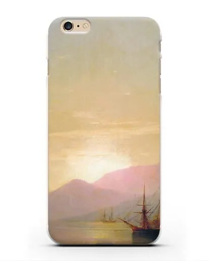Чехол Суда на рейде (Айвазовский Иван) силиконовый для iPhone 6s Plus