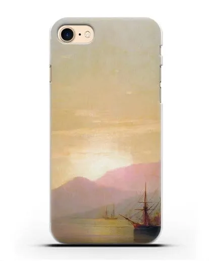 Чехол Суда на рейде (Айвазовский Иван) силиконовый для iPhone 8