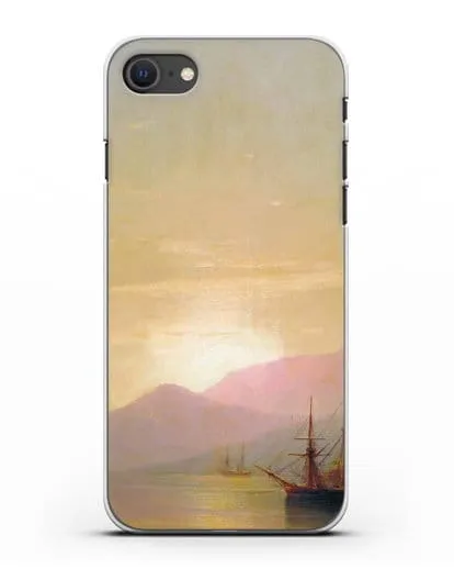 Чехол Суда на рейде (Айвазовский Иван) силиконовый для iPhone SE 2020