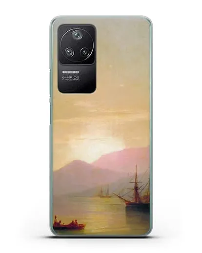 Чехол Суда на рейде (Айвазовский Иван) силиконовый для Xiaomi Poco F4