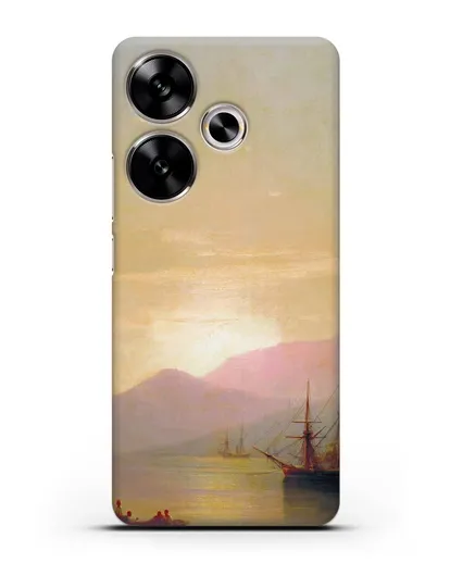 Чехол Суда на рейде (Айвазовский Иван) силиконовый для Xiaomi Poco F6