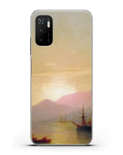 Чехол Суда на рейде (Айвазовский Иван) силиконовый для Xiaomi Poco M3 Pro