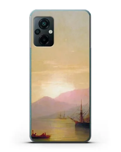 Чехол Суда на рейде (Айвазовский Иван) силиконовый для Xiaomi Poco M5