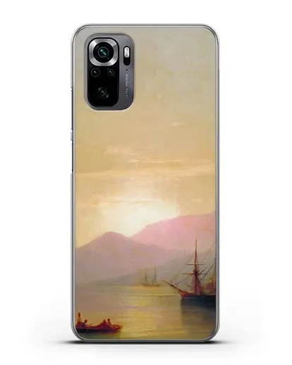 Чехол Суда на рейде (Айвазовский Иван) силиконовый для Xiaomi Poco M5s