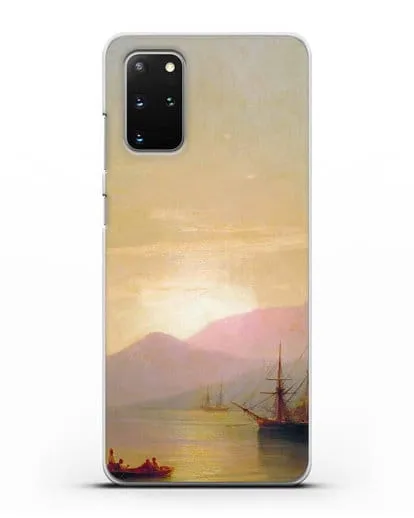 Чехол Суда на рейде (Айвазовский Иван) силиконовый для Samsung Galaxy S20 Plus [SM-G985F]
