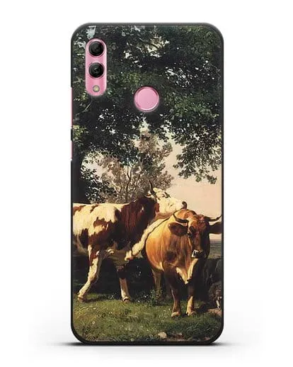 Чехол Стадо под деревьями (Шишкин Иван) силиконовый для Honor 10 Lite