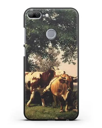 Чехол Стадо под деревьями (Шишкин Иван) силиконовый для Honor 9 Lite