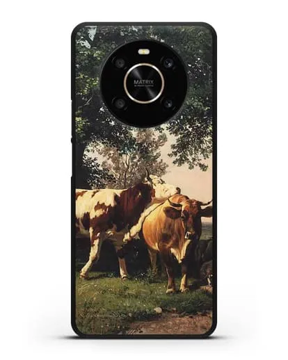 Чехол Стадо под деревьями (Шишкин Иван) силиконовый для Honor X9