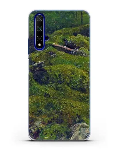 Чехол Мох. Корни (Шишкин Иван) силиконовый для Honor 20