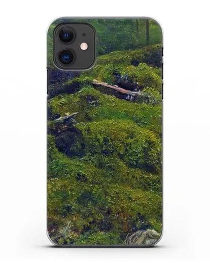 Чехол Мох. Корни (Шишкин Иван) силиконовый для iPhone 11