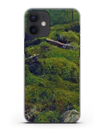 Чехол Мох. Корни (Шишкин Иван) силиконовый для iPhone 12 mini