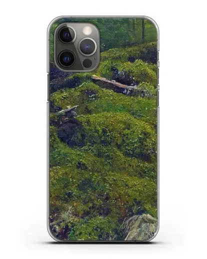 Чехол Мох. Корни (Шишкин Иван) силиконовый для iPhone 12 Pro