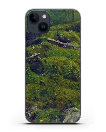 Чехол Мох. Корни (Шишкин Иван) силиконовый для iPhone 14 Plus